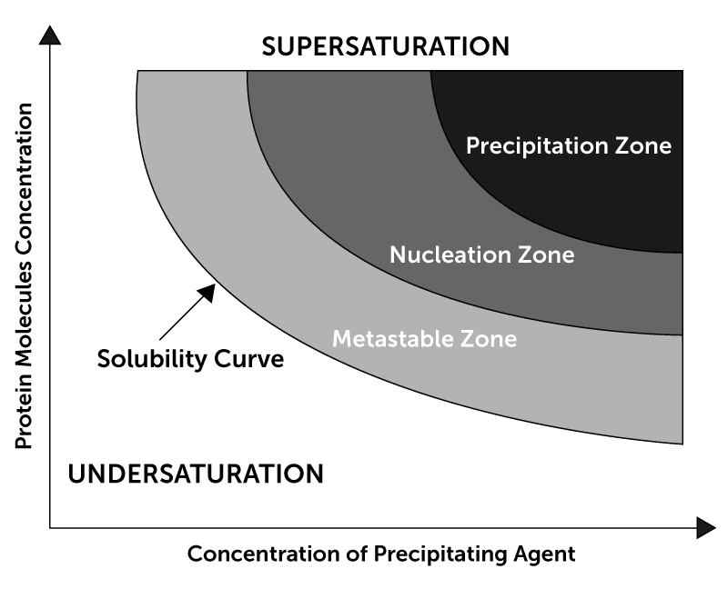 solubility curve protein crystallography