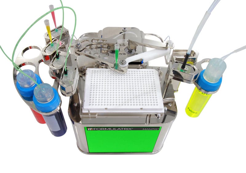 Figure 1: MANTIS liquid dispenser by Formulatrix